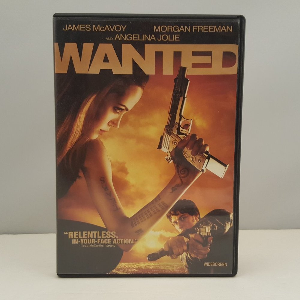 WANTED DVD Widescreen 2008 USED